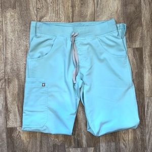 Figs Kade Scrub Bottoms Cyan Size XS - Women’s Extra Small Pants
